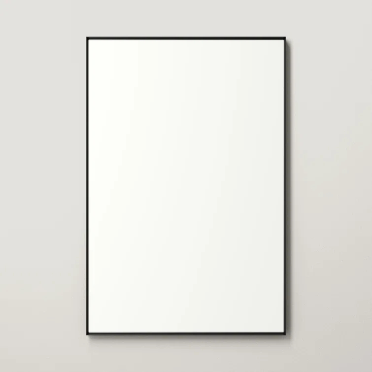 Carey Metal Flat Wall Mirror