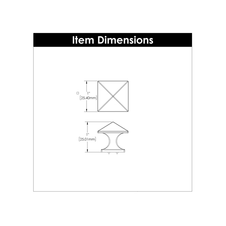 Studio Geometric Knob