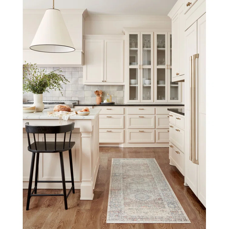 Chris Loves Julia x Loloi Jules Oriental Natural/Ocean Area Rug