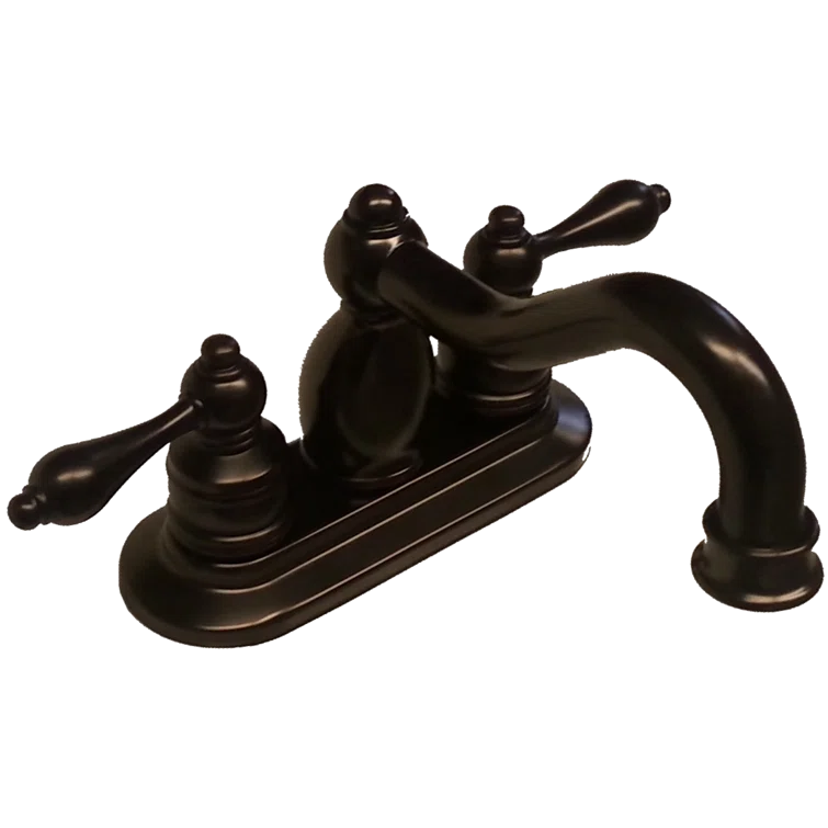Castille Centerset 2-handle Bathroom Faucet with Drain Assembly