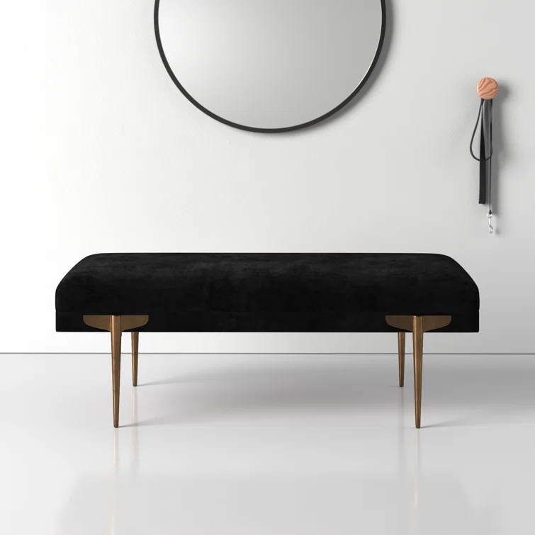 Amplitude 54" Velvet Bench