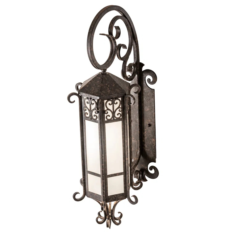 Caprice Steel Armed Sconce