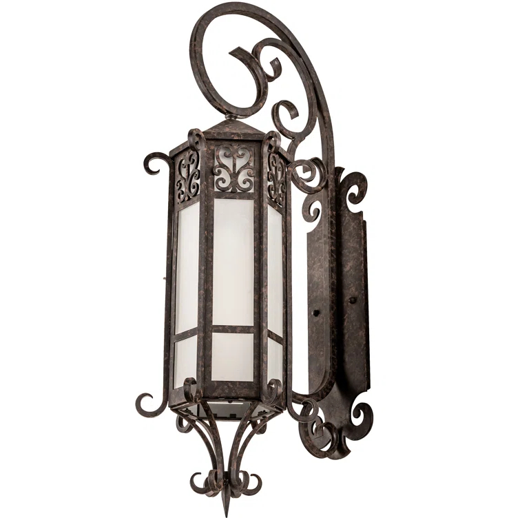 Caprice Steel Armed Sconce