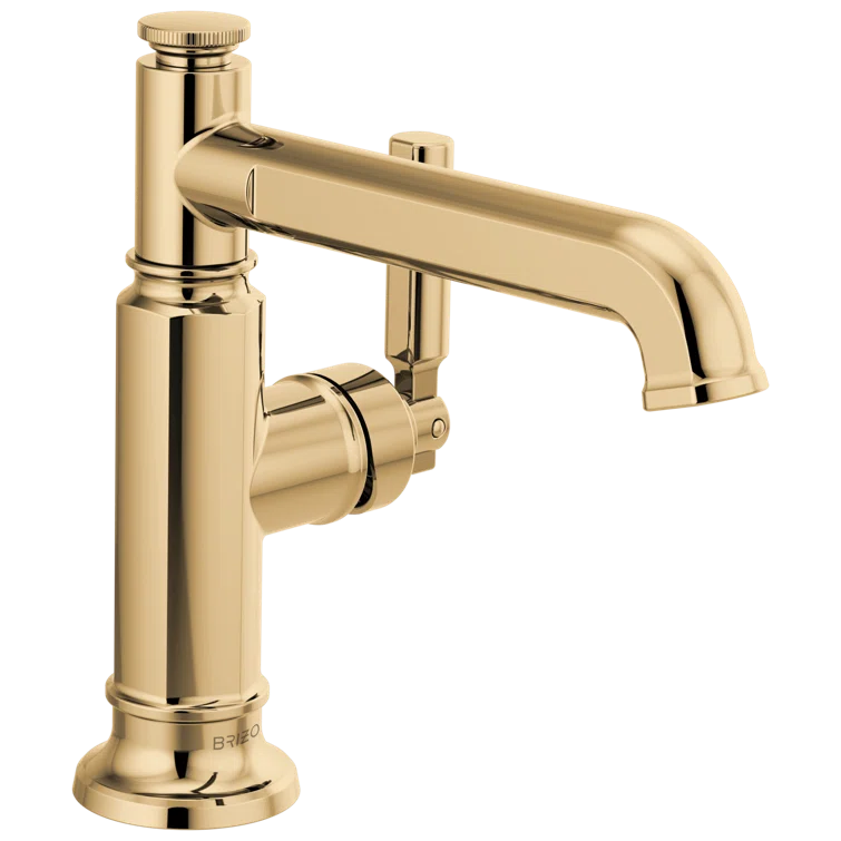 Stainless Steel Modern Single Hole Lavatory Faucet
