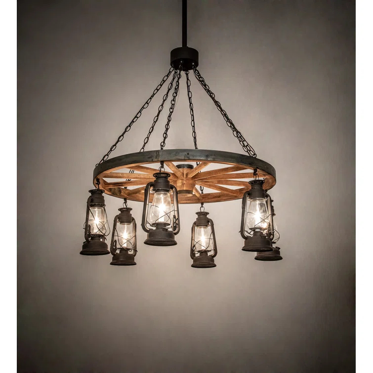 Loui 6 - Light Chandelier