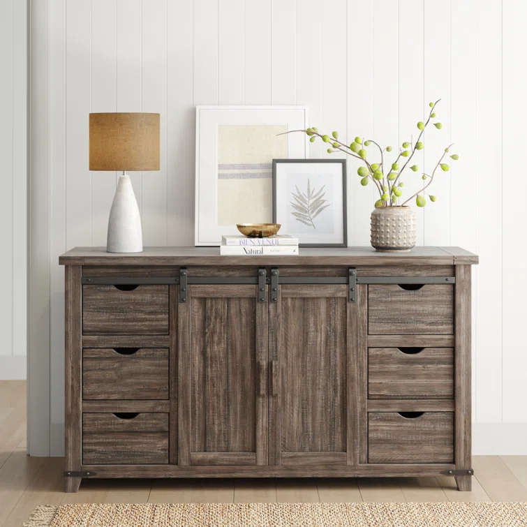 Yoji 60'' Solid Wood Sideboard