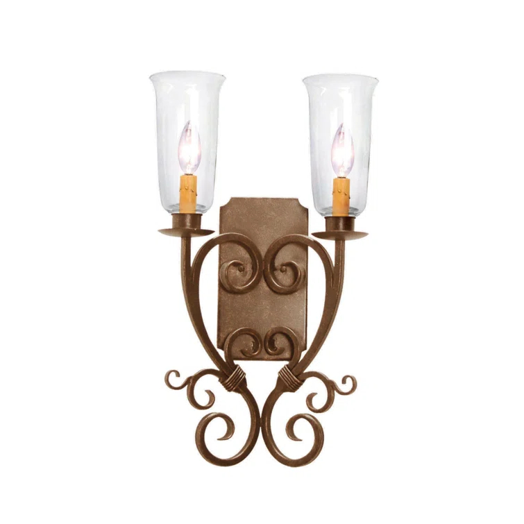 Thierry Iron Candle Wall Light