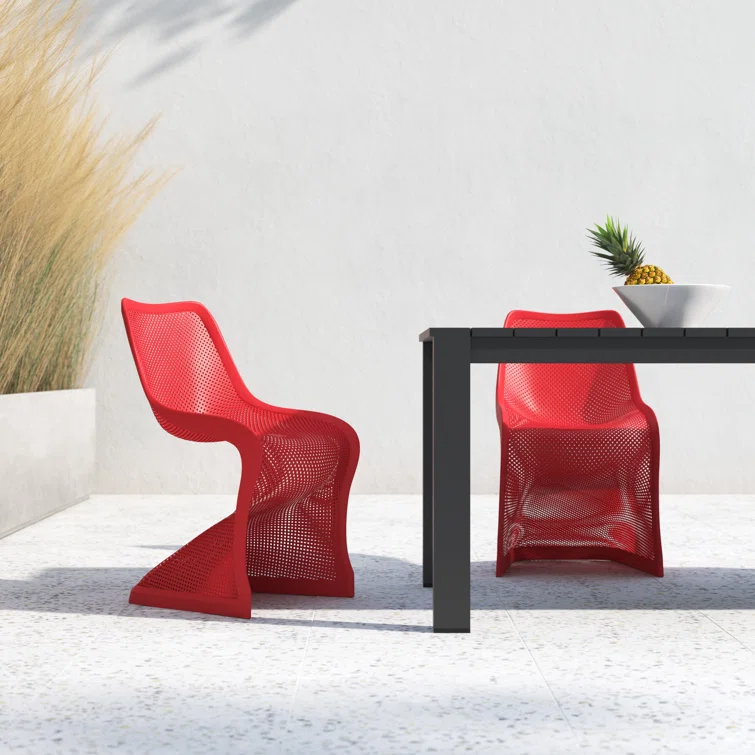 Spector Outdoor Stacking Dining Side Chair