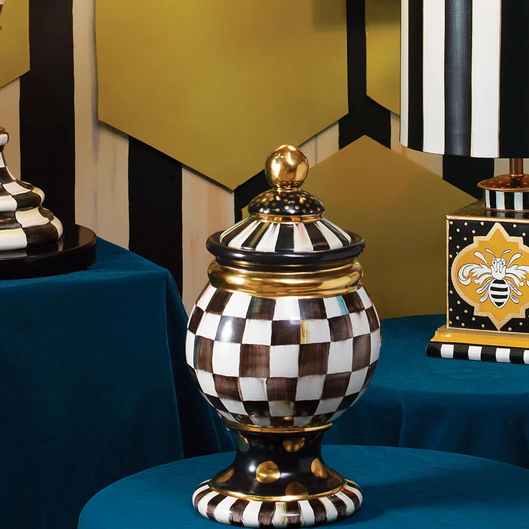 Courtly Check® Globe Canister