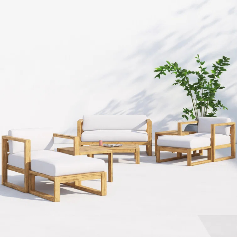 Cambridge 8 Piece Outdoor Patio Teak Set