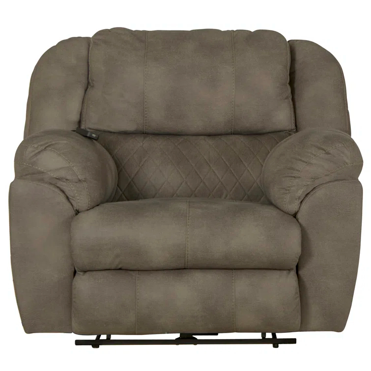 Booher Power Lay Flat Recliner with Adjustable Headrest & Lumbar and Therapeutic Heat & Massage