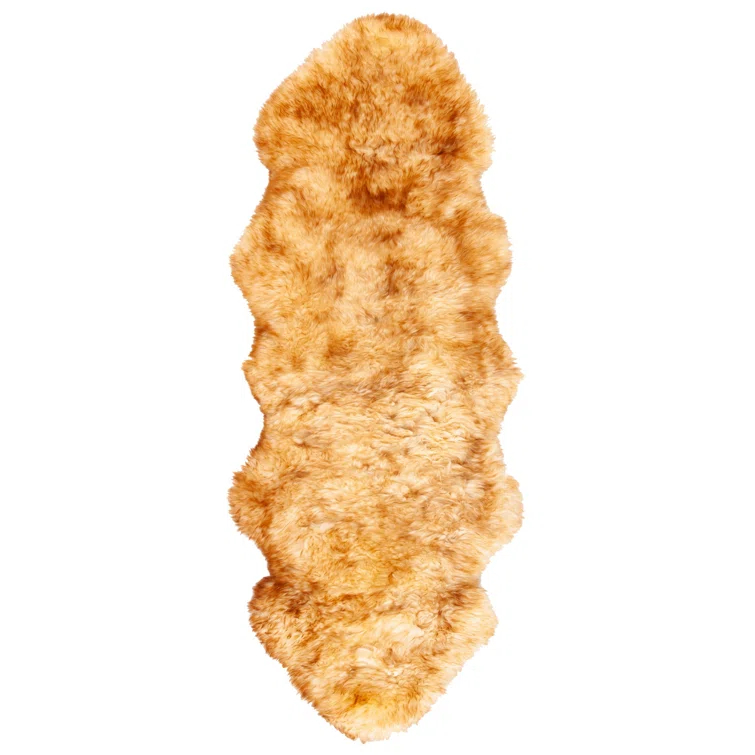 Sheep Skin Natural Sheep Skin Made Within Acid Dying Sheep Skin Solid Color Rug