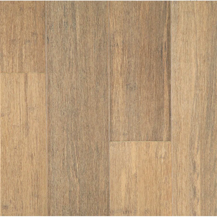 Islander Flooring Bamboo 7mm Thick x 5.12" Width x 36.22" Length Waterproof Engineered Bamboo Flooring