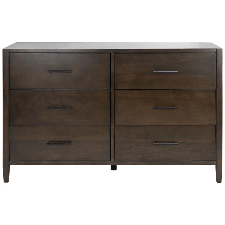 Tompkins 6 Drawer Double Dresser