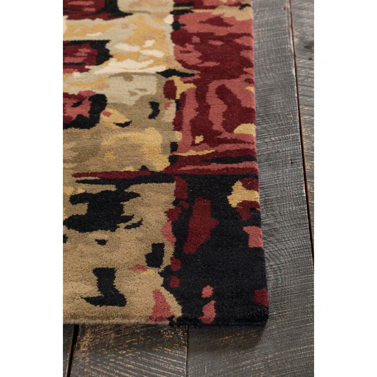 Nirvana Wool Abstract Area Rug