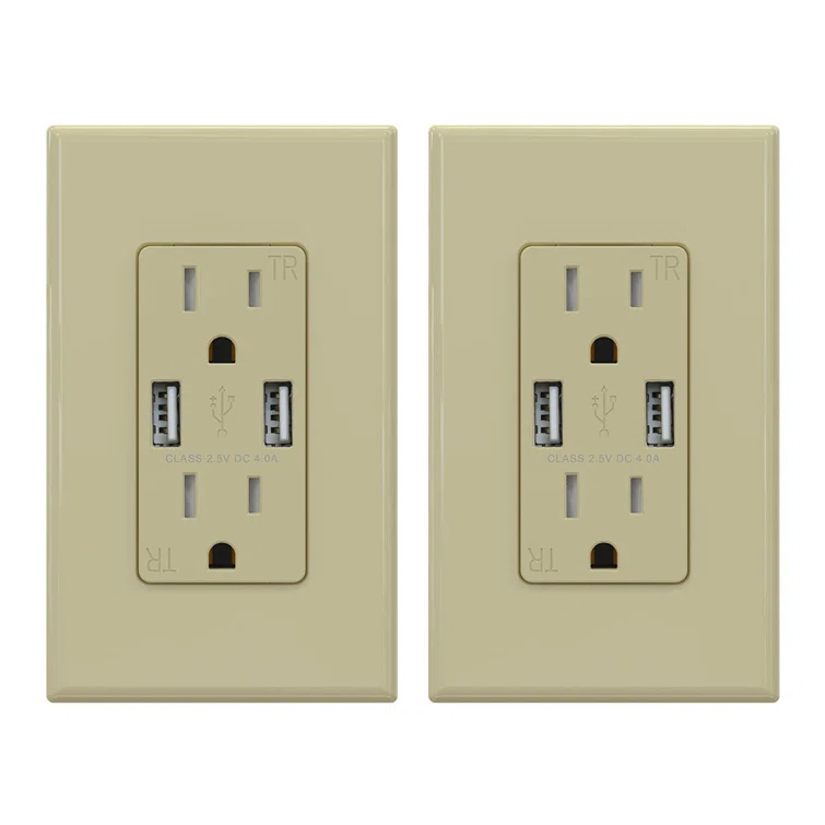 15 Tamper Resistant Duplex Outlet