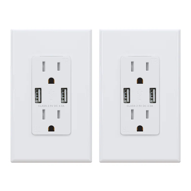15 Tamper Resistant Duplex Outlet