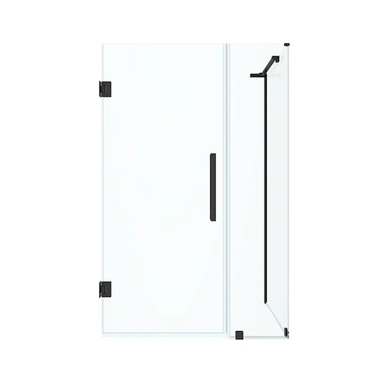 Ove Decors Endless Tampa-Pro 35" W x 72" H Corner Frameless Shower Kit, Door, Panel TP0142300
