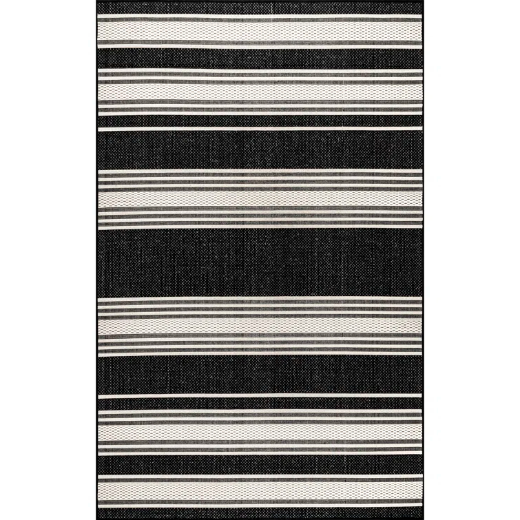Romy Striped Indoor/Outdoor Area Rug