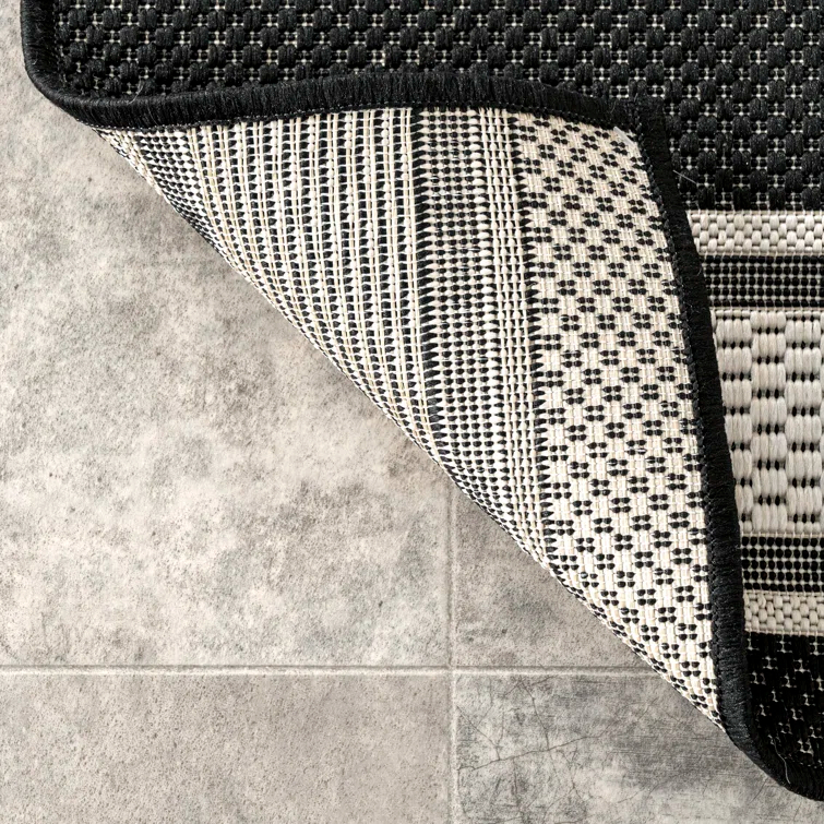 Romy Striped Indoor/Outdoor Area Rug