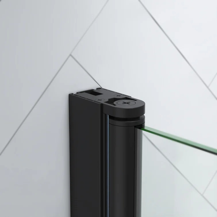 Endless Pasadena 59" W x 72" H Buttress Alcove Shower Kit, Door, Panel, Shelves