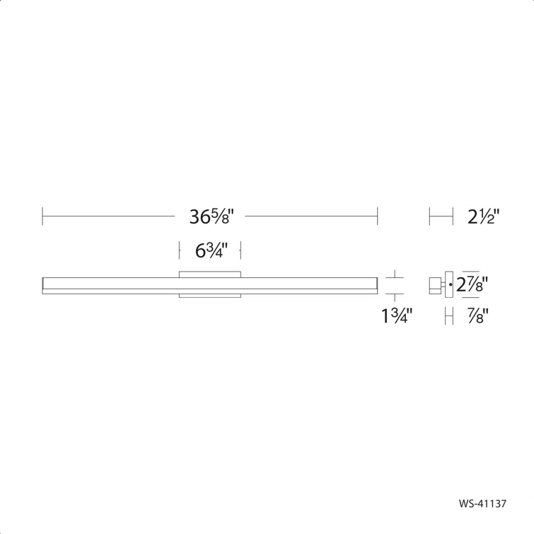 Dimmable LED Bath Bar