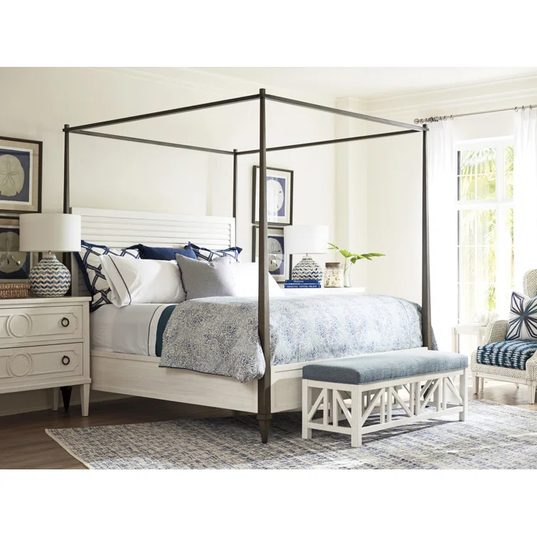 Ocean Breeze Coral Gables Poster Bed