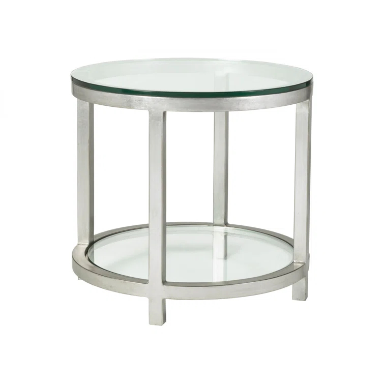 Metal Designs Per Se Round End Table