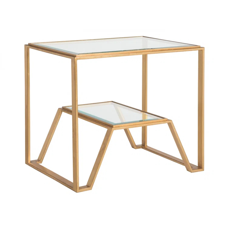 Metal Designs Byron Rectangular End Table