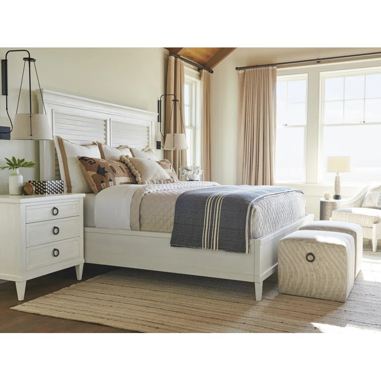 Ocean Breeze Royal Palm Louvered Bed