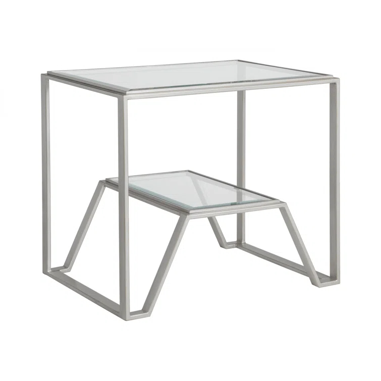 Metal Designs Byron Rectangular End Table