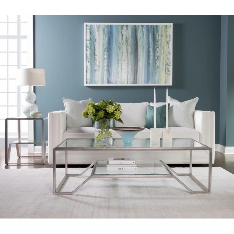 Metal Designs Byron Rectangular End Table