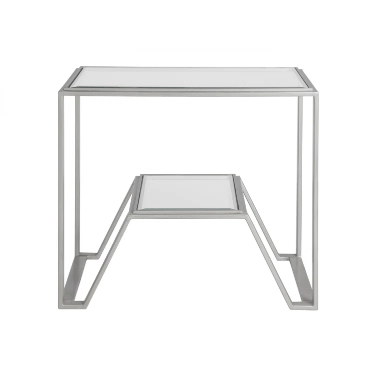 Metal Designs Byron Rectangular End Table