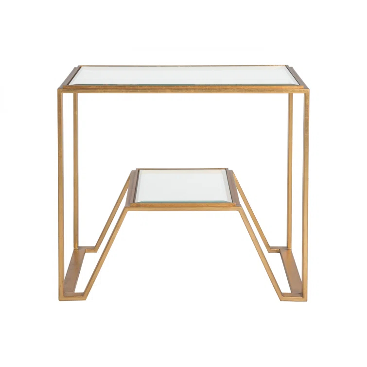 Metal Designs Byron Rectangular End Table