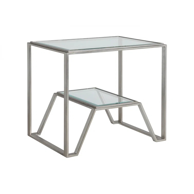 Metal Designs Byron Rectangular End Table