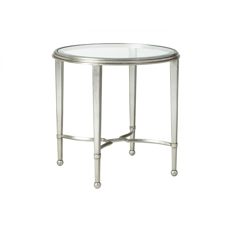 Artistica Home Metal Designs Sangiovese Round End Table