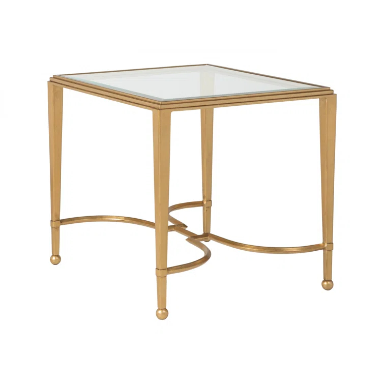 Artistica Home Metal Designs Sangiovese Rectangular End Table