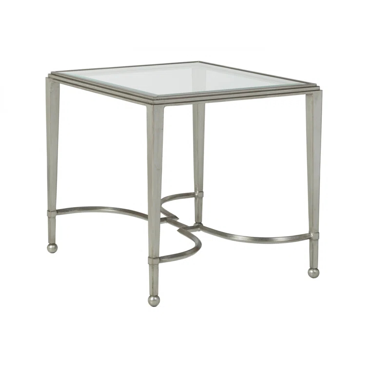 Artistica Home Metal Designs Sangiovese Rectangular End Table
