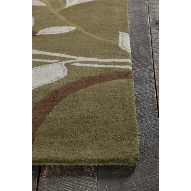 Kronos Wool Floral Indoor Rug