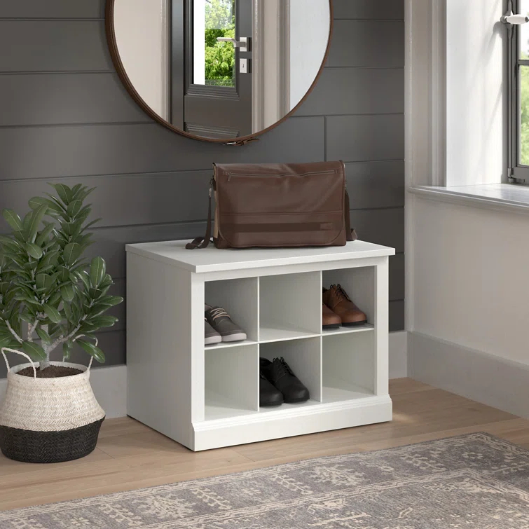 Kierra Hall Tree 24'' W with Bench and Shoe Storage