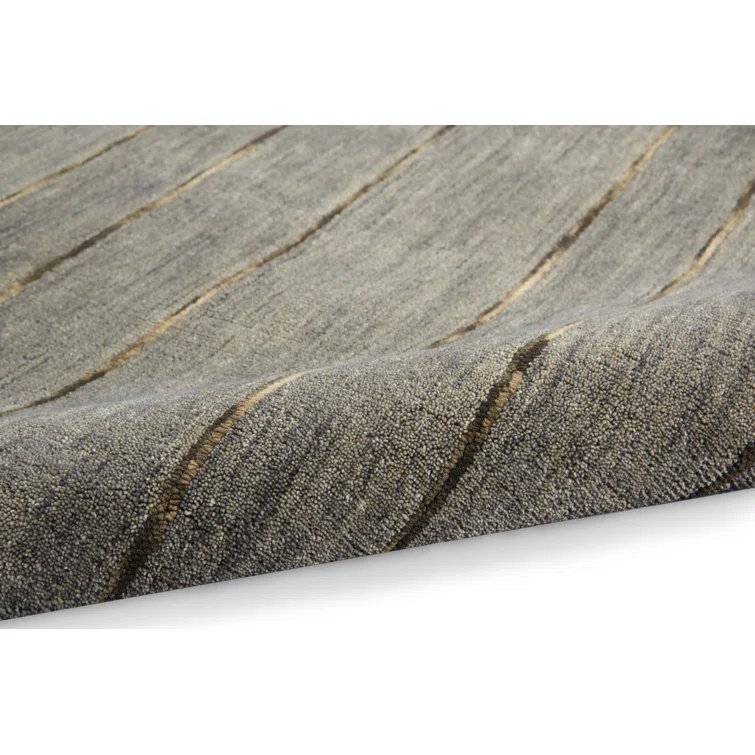 Halo Wool Striped Rug