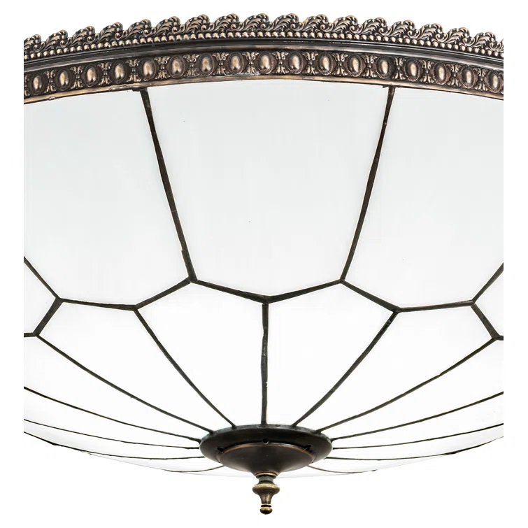 Vincent Glass Flush Mount