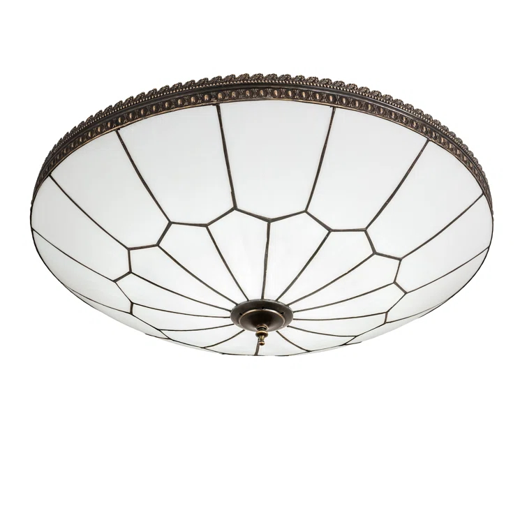 Vincent Glass Flush Mount