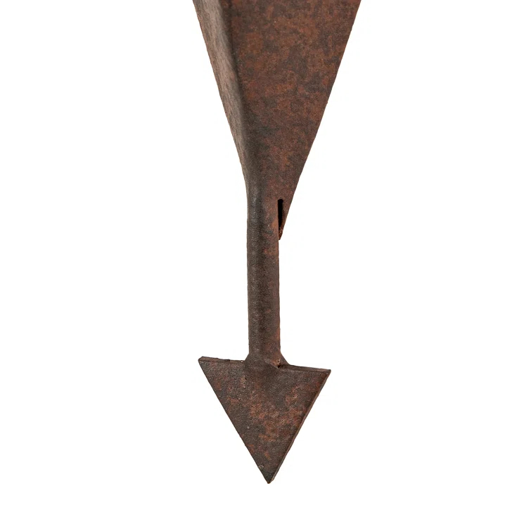 Rustic Amber Mica 1-Light Dimmable Wall Sconce in Rust Finish