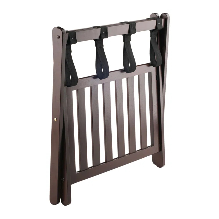 Folding Wood Luggage Rack