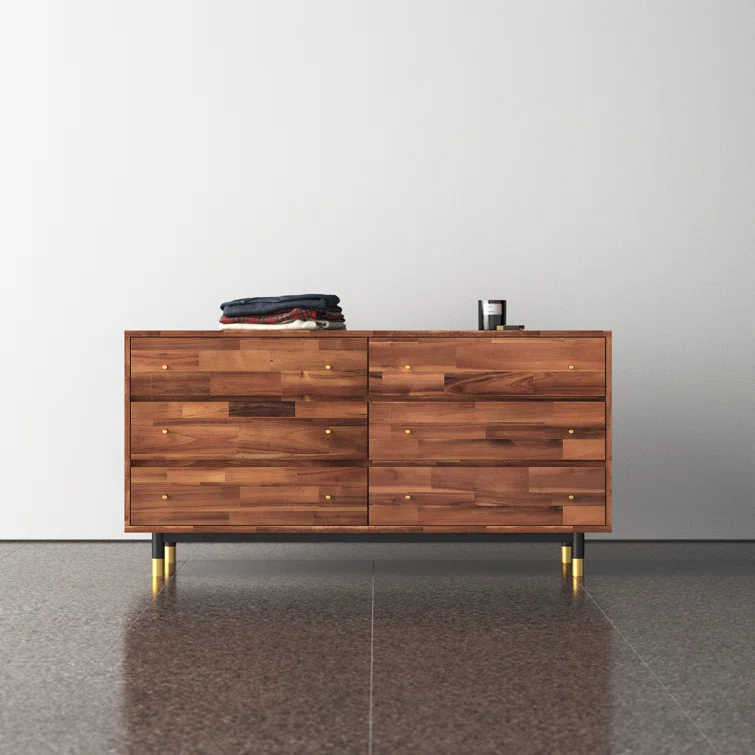 Dakota 6 - Drawer Double Dresser