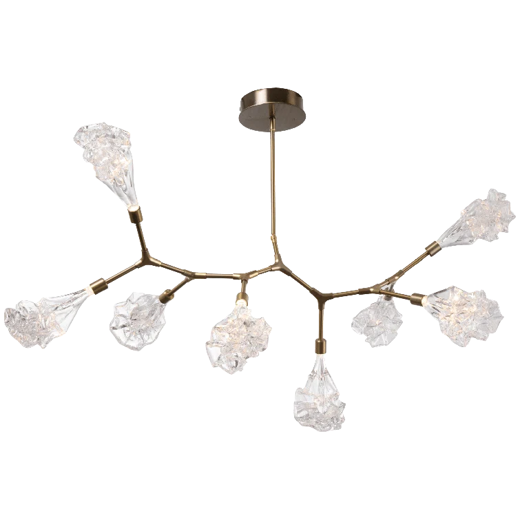 Blossom Dimmable LED Sputnik Modern Linear Chandelier
