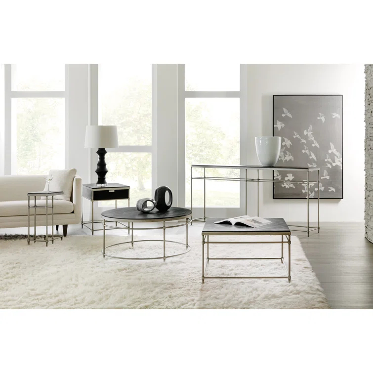 St. Armand Solid Wood Top Coffee Table