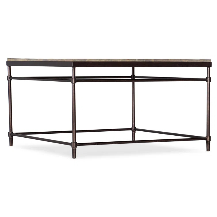 St. Armand Solid Wood Top Coffee Table