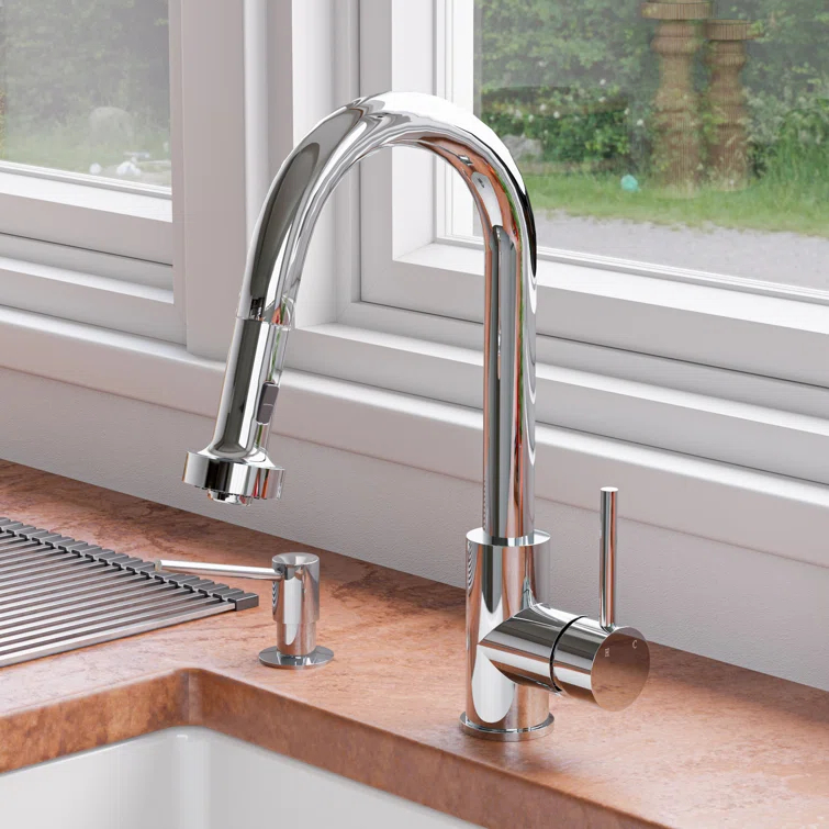 Alfi Brand Pull Down Touch Kitchen Faucet